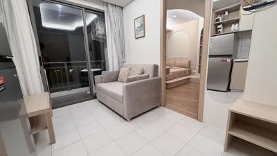 Deluxe tweepersoonskamer — Kamala Beach Area 1BR Rooftop Pool & Gym, Shuttle