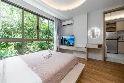 Kamala Beach Area 1BR Rooftop Pool & Gym, Shuttle – Foto’s 6
